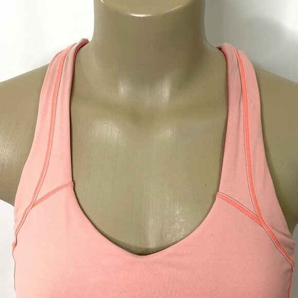 Lululemon Kanto Catch Me Cross Back Flash Tank Top Womens size 6 Peachy Pink - Picture 5 of 10